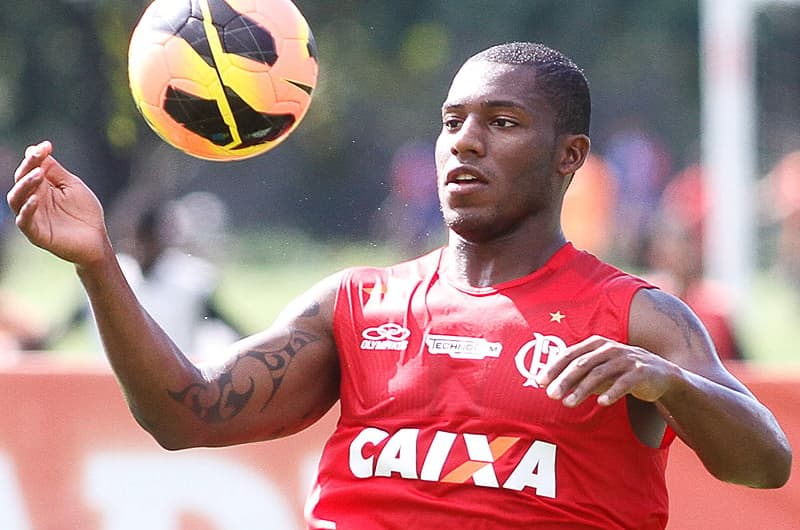Amaral - Treino do Flamengo (Foto: Ruano Carneiro/LANCE!Press)