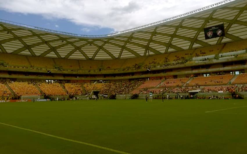 Arena Amazônia antes de Fluminense x Vasco