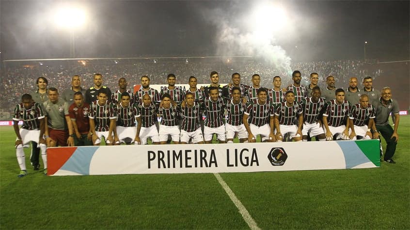 HOME - Fluminense x Atlético-PR - Primeira Liga - Time posado (Foto: Paulo Sérgio/LANCE!Press)