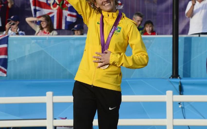 A veterana Yane Marques ganhou o bronze em Londres-12 no pentatlo moderno