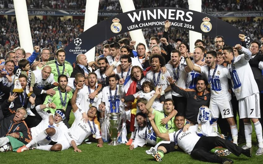 O Real Madrid venceu o Atlético de Madrid e ficou com o título em 2014