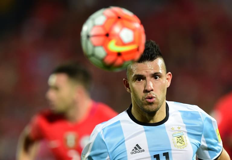 Agüero compõe o poderoso ataque da seleção argentina na Copa América