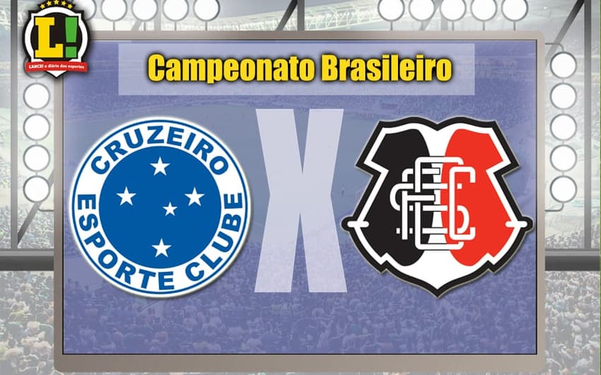Apresentação Cruzeiro x Santa Cruz Campeonato Brasileiro