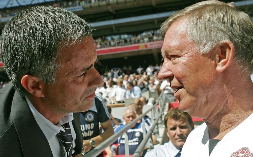 Mourinho e Alex Ferguson