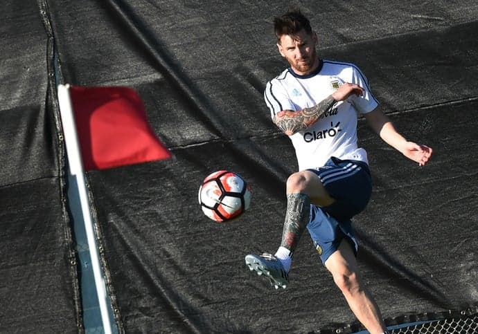 Messi na Argentina