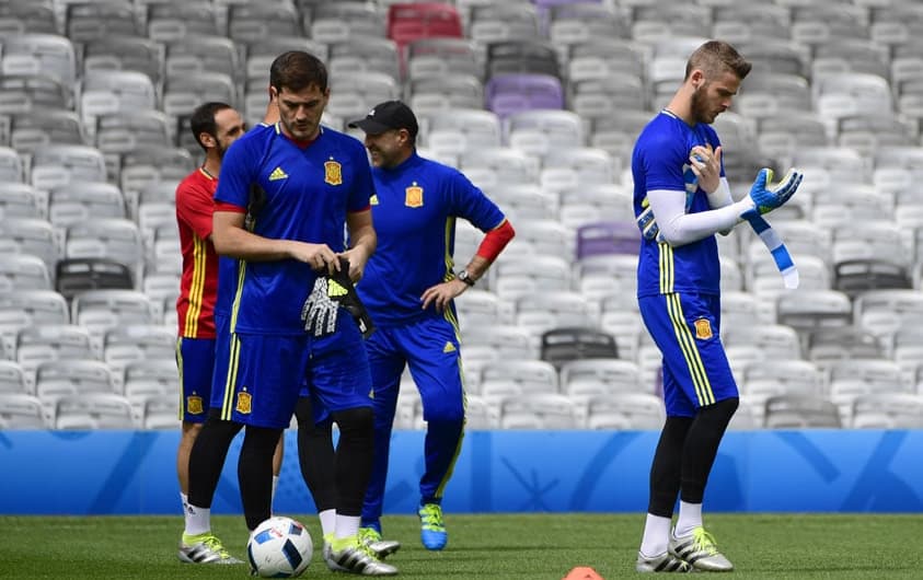 Casillas e De Gea - Espanha