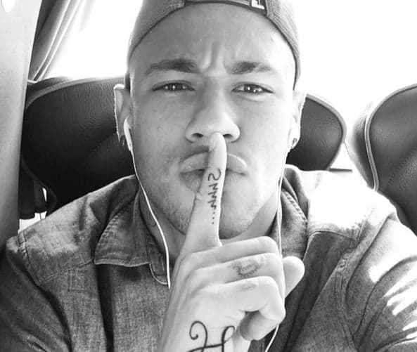 Neymar tem tatuagem com recado para críticos (Foto: Reprodução/Instagram)