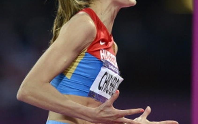 Anna Chicherova (ouro no salto em altura)