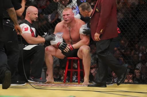 UFC 200: Brock Lesnar venceu Mark Hunt na decisão