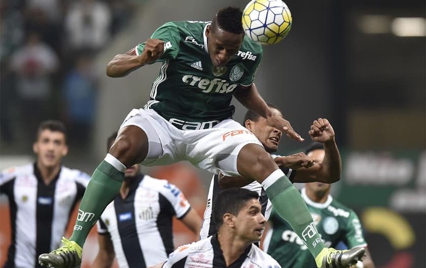 Imagens de Palmeiras 1 x 1 Santos&nbsp;