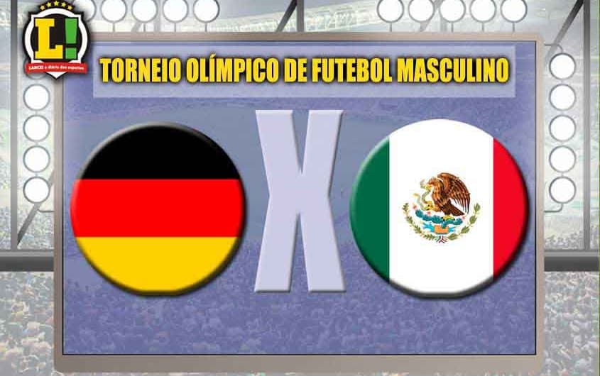 Apresentação Alemanha x México Torneio Olímpico de Futebol Masculino