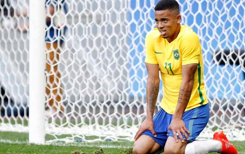 Brasil 0x0 África do Sul: Jesus perdeu gol feito