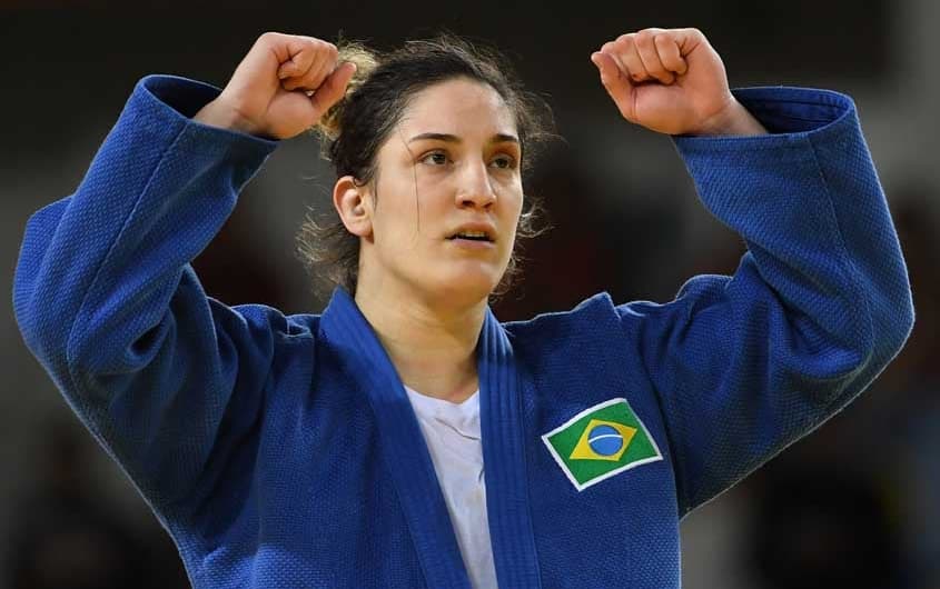 Mayra Aguiar conquistou medalha de bronze na última quinta-feira