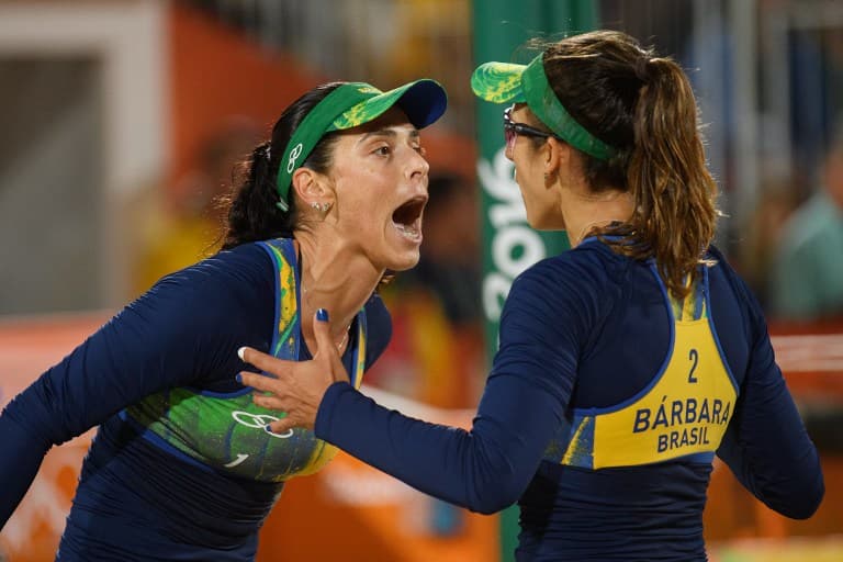 Agatha e Bárbara estão na semifinal dos Jogos Olímpicos do Rio de Janeiro