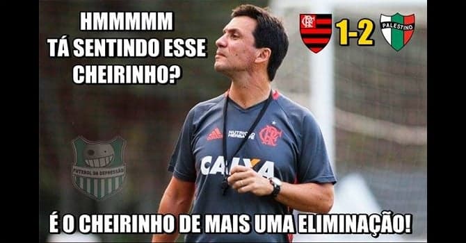 Rivais não perdoam eliminação do Flamengo
