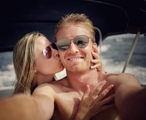 Nico Rosberg e esposa Vivian Rosberg