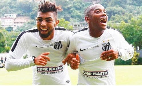 Santos prefere Gabigol a Robinho