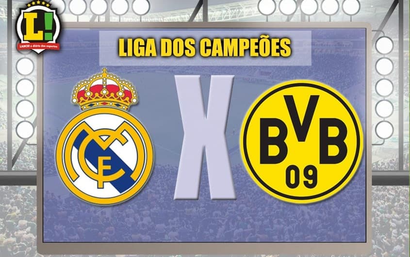 Apresentação Real Madrid x Borussia Dortmund Liga dos Campeões