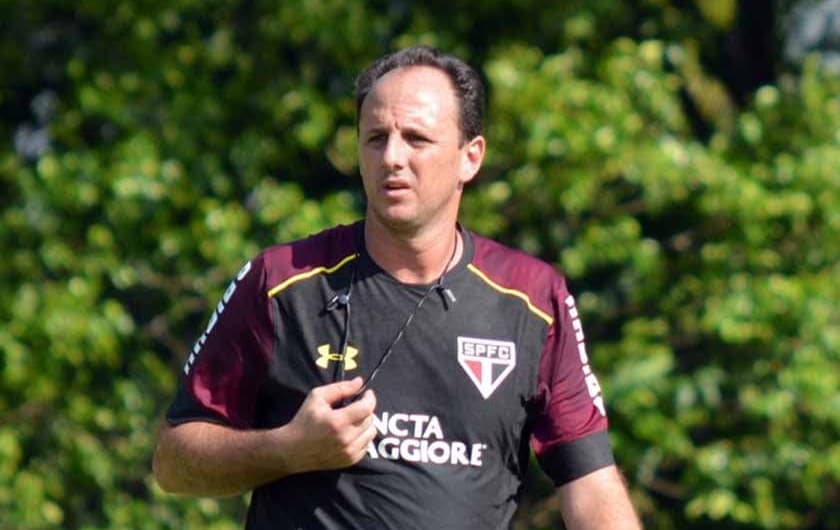 primeiro treino do tecnico Rogerio Ceni no São Paulo
