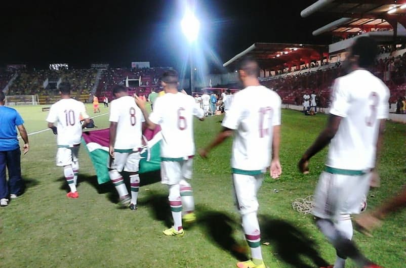 Fluminense venceu o Osasco e avançou na Copinha (Foto: Fluminense/Divulgação)