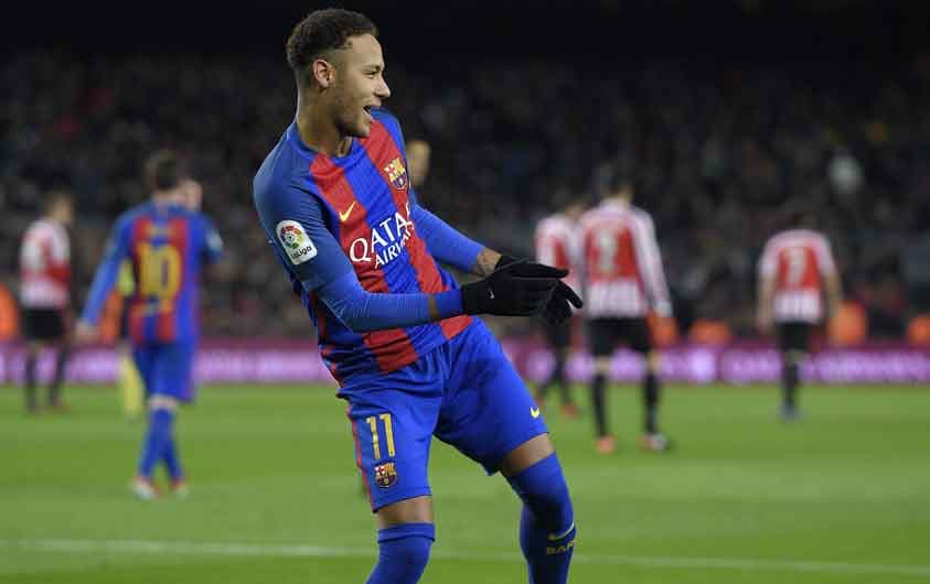 Neymar - Barcelona x Athletic Bilbao