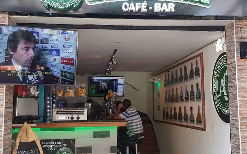 GALERIA: Conheça em imagens o Chapecoense Café Bar