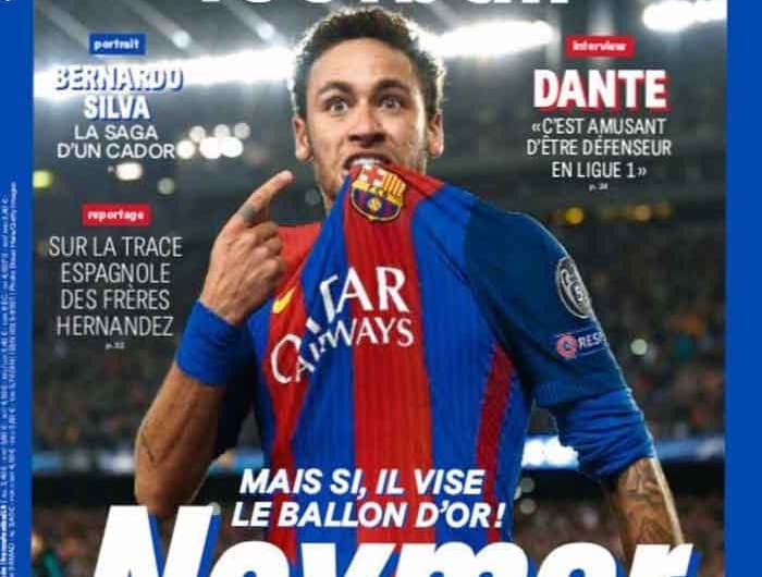 Capa revista - France Football