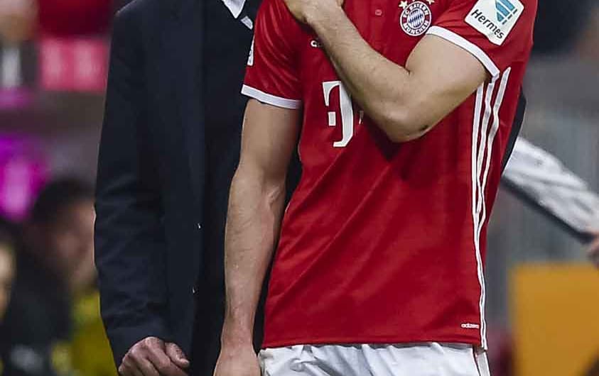 Lewandowski e Ancelotti - Bayern de Munique x Borussia Dortmund