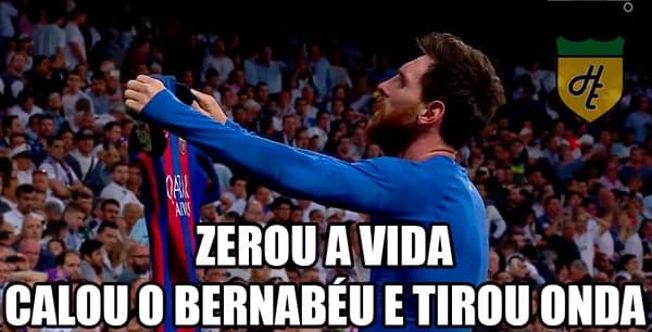 Virada e show de Messi: os memes da vitória do Barcelona no Bernabéu