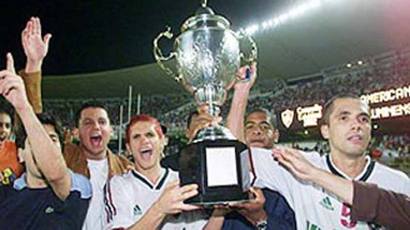 CAMPEONATO CARIOCA 2002 - Americano foi campeão da Taça Guanara e Rio, mas na final o Fluminense venceu por 3 a 1&nbsp;