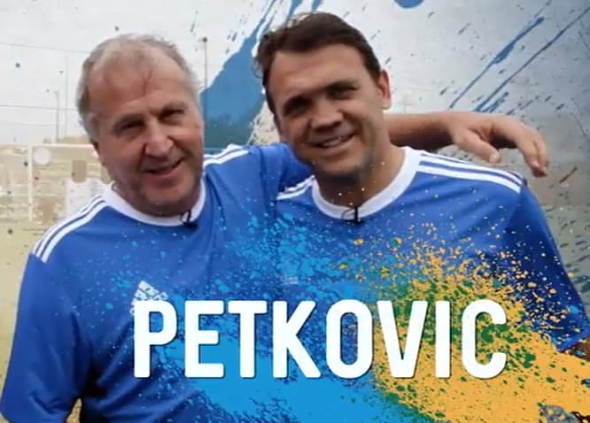 Zico e Petkovic