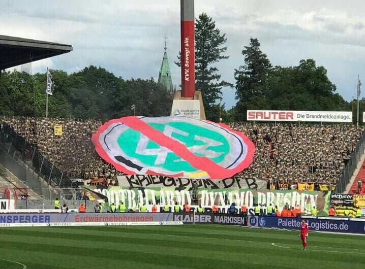 Torcida ultras do Dynamo Dresden