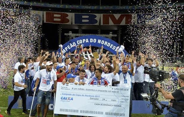 Bahia campeão da Copa do Nordeste 2017