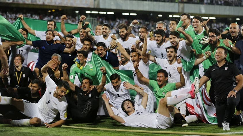 Irã festeja a vaga na Copa do Mundo