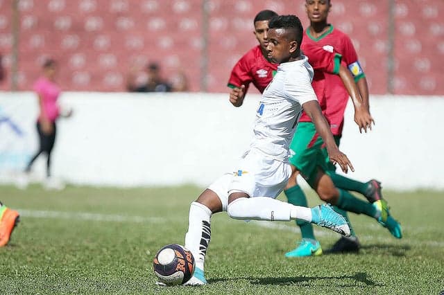Rodrygo marcou seis gols contra o Jabaquara