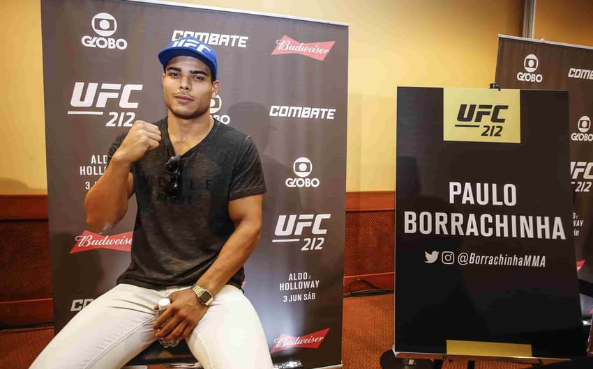 Paulo Borrachinha é atleta peso-médio do UFC