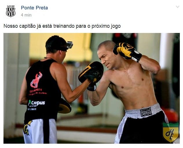 Após empurrões de Rodrigo em Milton Mendes, Ponte Preta faz treino personalizado com seu capitão
