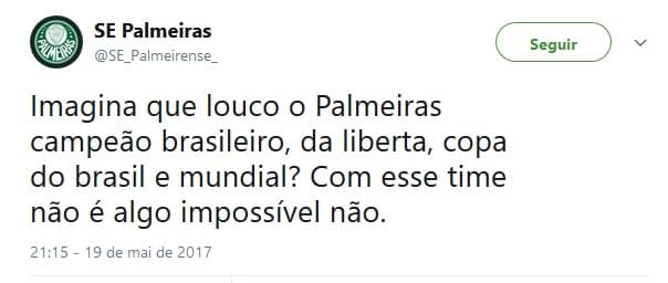 Torcedores do Palmeiras sonhavam com a final do Mundial de Clubes