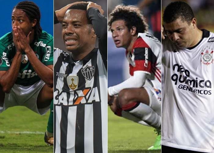 Veja os maiores fracassos dos brasileiros na Copa Libertadores neste século