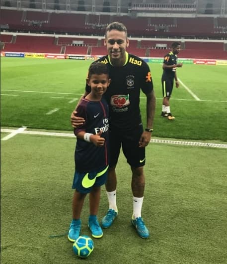 João Gabriel e Neymar