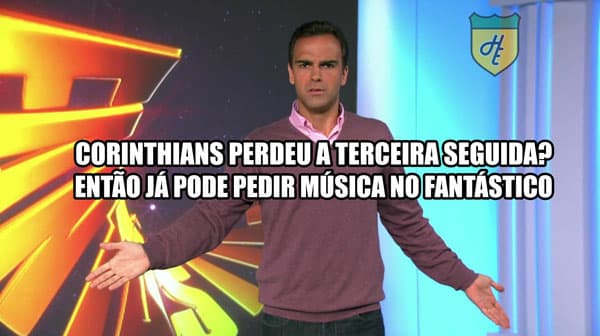 Memes sobre derrota do Corinthians