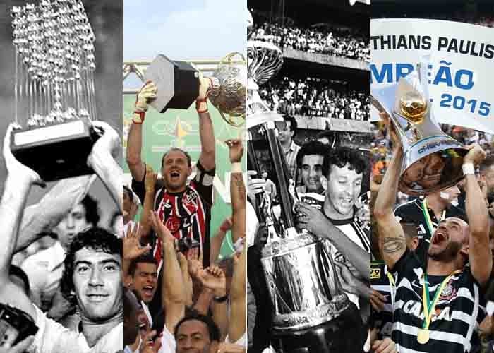 São Paulo e Corinthians somam 12 títulos brasileiro: relembre as conquitas