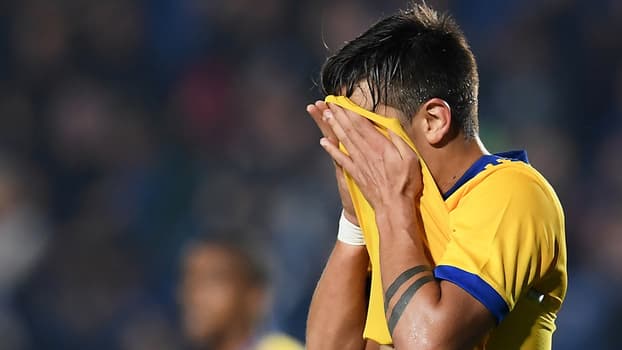 Dybala lamenta pênalti perdido - Atalanta x Juventus