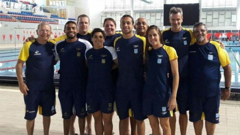 Equipe brasileira de águas abertas está na Ásia para disputa da Copa do Mundo de maratona aquática 10 km