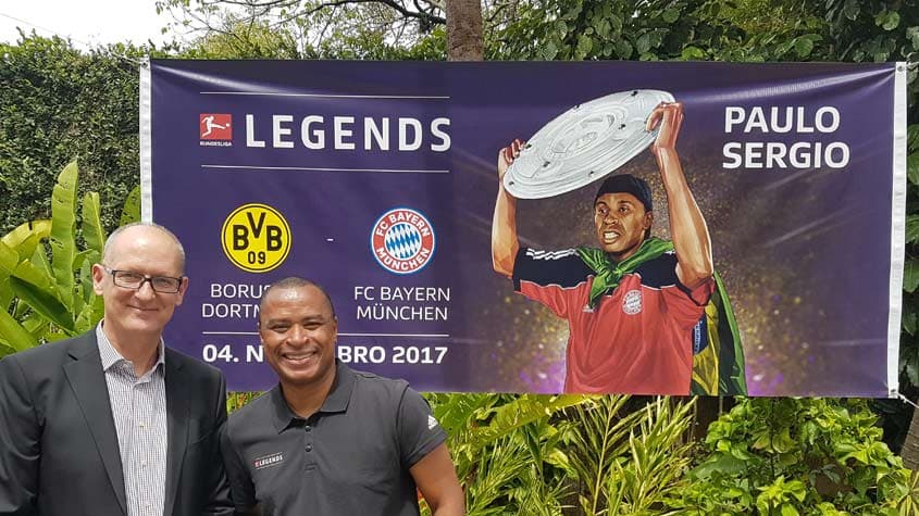 Embaixador da Bundesliga, Paulo Sérgio mostra força do futebol alemão em evento no Rio