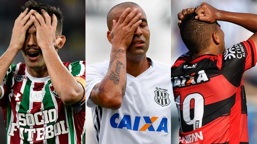 Fluminense, Ponte Preta e Atlético-GO estão entre as equipes que lutam contra a degola