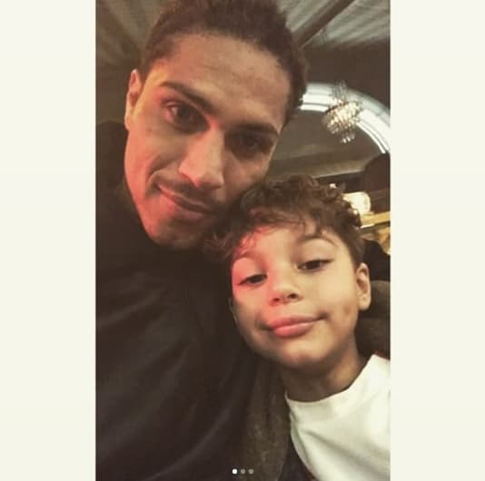 Paolo Guerrero e o filho