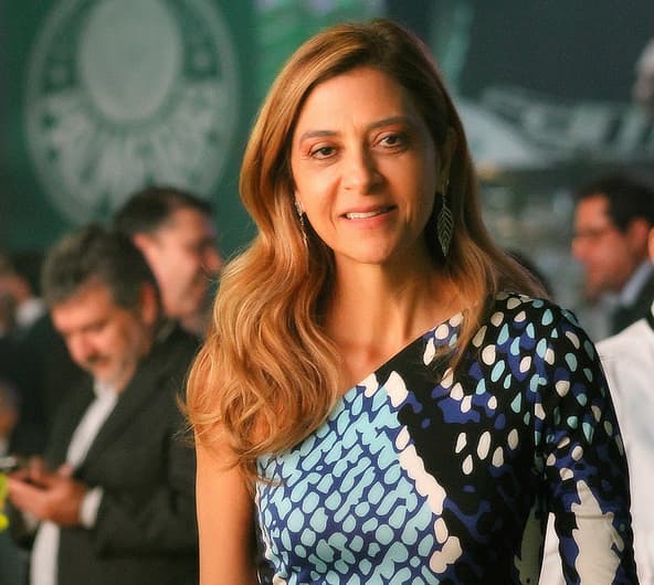 Leila Pereira, dona da Crefisa e conselheira do Palmeiras