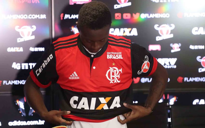 Marlos Moreno - Apresentação no Flamengo