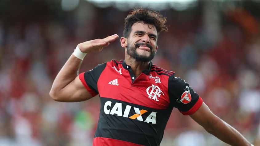Henrique Dourado deixou sua marca na estreia pelo Flamengo. Confira a seguir outras imagens na galeria especial do LANCE!
